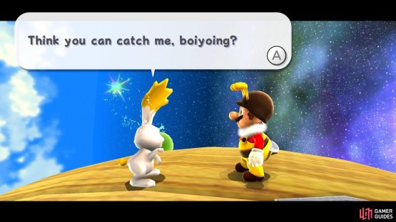 You&rsquo;ll need to chase and then catch the Star Bunny