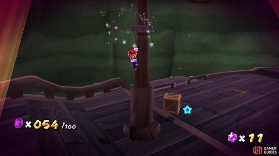 There are two coins hidden beneath the Crow&rsquo;s Nest