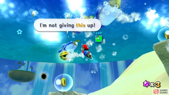 Grab the golden shell