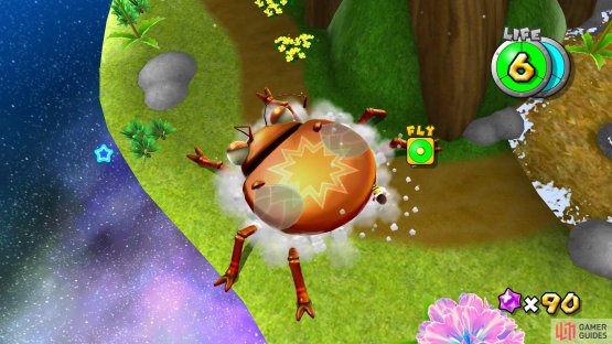 Groundpounding the angry Bugaboom will be a bit tricky
