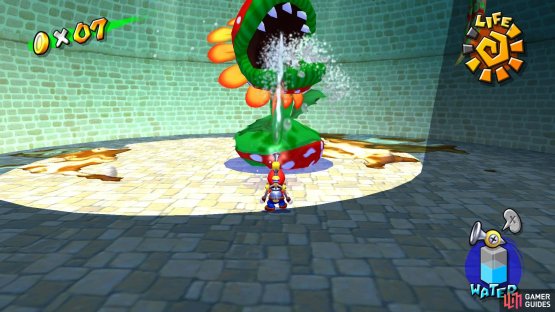 Shoot water into Petey Piranha&rsquo;s mouth to fill his belly up