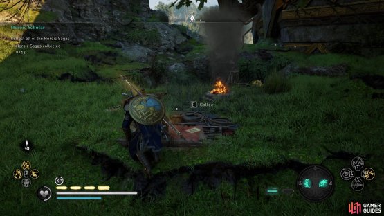 You&rsquo;ll find the scheme at a small camp beneath the large dwarven statues.