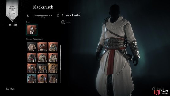 The Godly Reward Pack comes with Altair&rsquo;s Outfit. Be sure to check it out in the Transmog system.