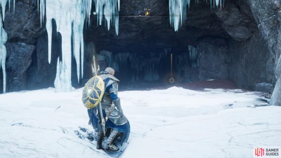 You&rsquo;ll find the chest of wealth at the back of the cave.