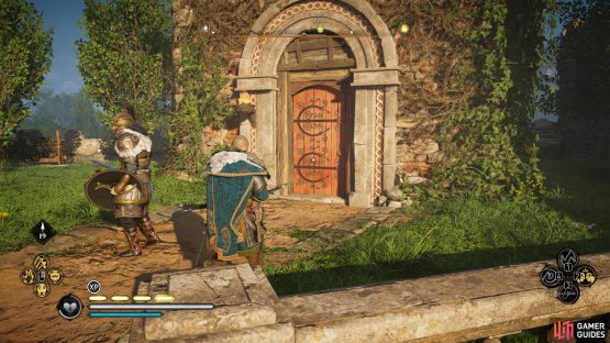 You&rsquo;ll need the help of an ally to force open the door to the chapel.