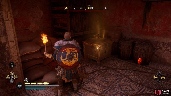 You&rsquo;ll find the chest in the southeastern corner of the building.
