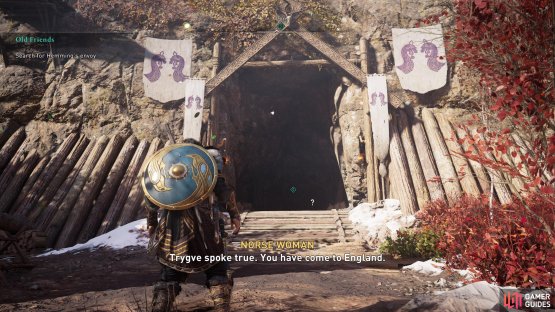 Enter the cave system in Snotingham to find Trygve, Hemming&rsquo;s envoy.