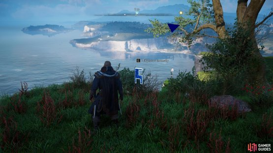 Interact with the anomaly to begin the mystery.
