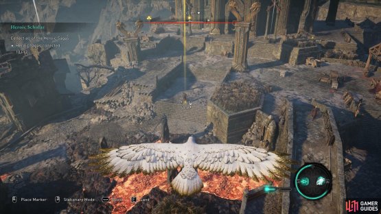 Look for the enemy with a gold icon above their head.