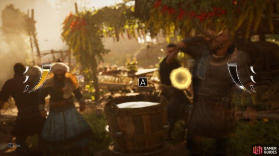 You&rsquo;ll sometimes need to hit two buttons at once to remain stable while drinking.