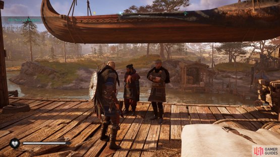 You&rsquo;ll find Jungulf by the docks to the north.