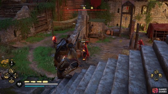 Kill and loot the Banneret to obtain the Tungsten Ingot.