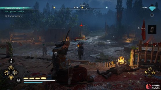 Kill all King Charles&rsquo; guards and then speak with Richardis to complete the quest.