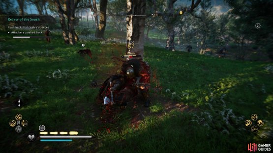 You&rsquo;ll need to defeat numerous Saxon soldiers, including some elite units.