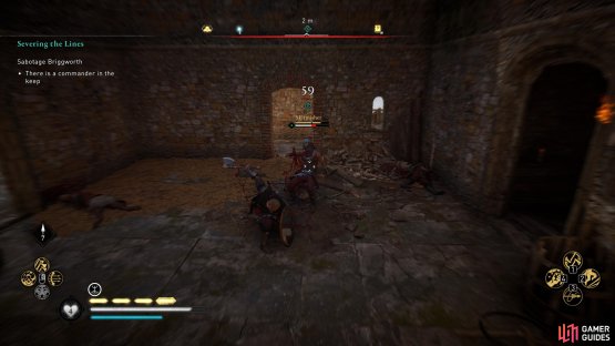 The keep commander comes in the form of a Skirmisher.