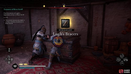 You&rsquo;ll find Lugh&rsquo;s Bracers in a regular wealth chest.