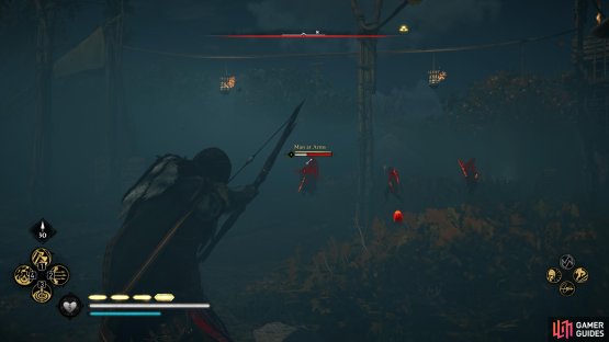 Kill and loot the nearby Man at Arms for the key to the chest.