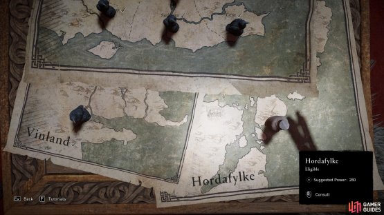 Speak with Randvi to pledge to Hordafylke, beginning the In the Hall of the Slain story arc.