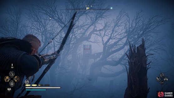 You&rsquo;ll need to shoot the symbol from the northern side of the tree.