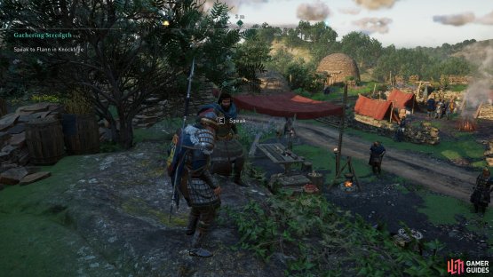 Speak with King Flann at Knockfree to complete the quest.
