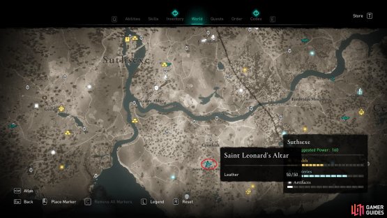 The location of the mystery, in southeast Suthsexe.