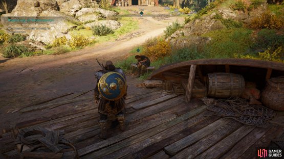 Speak with Swanburrow to inform her of Hunwald&rsquo;s death.