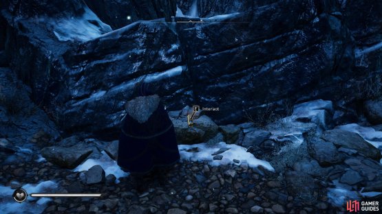 You can only take Thor&rsquo;s Hammer from the mountain rock once you have all of Thor&rsquo;s armor equipped, including the cape.