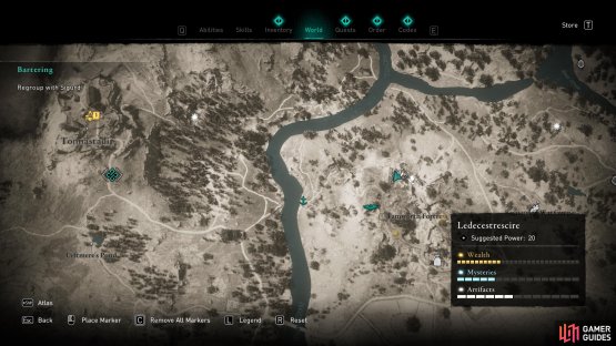 You&rsquo;ll find Tonnastadir northwest of Tamworth Fortress.