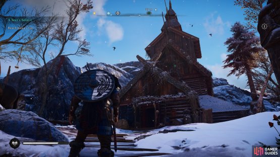 When you reach Valka&rsquo;s Hut, entering it will trigger a cutscene. 