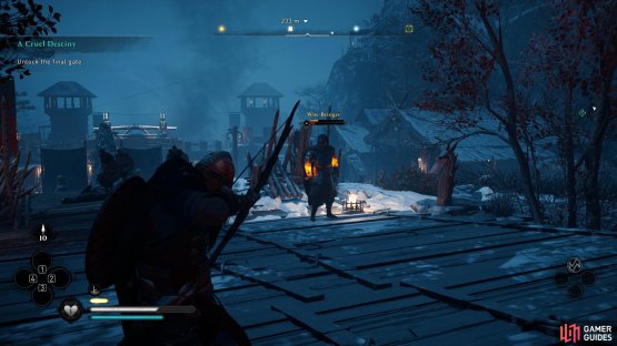 When the Woe-Bringer is weak, strike the weak points to finish him off.