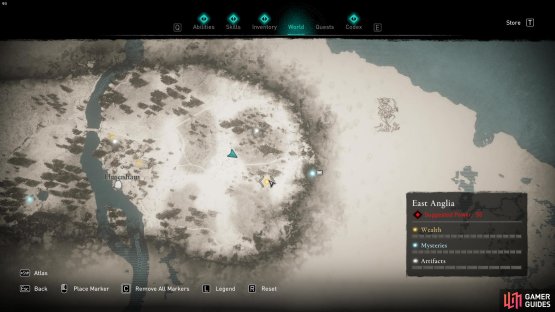 You&rsquo;ll find a small bandit camp east of Elmenham