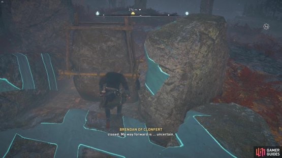 You&rsquo;ll need to move the movable rocks so the symbol is unbroken