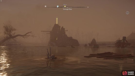 you&rsquo;ll find an ingot beneath a ruined tower.