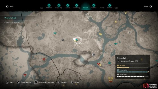 A Platinum Ingot can be found in a camp east of the Asgardian Gate
