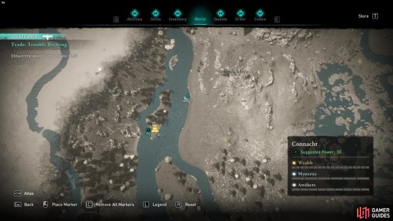 This ingot is found on an island north of Athlone trade post