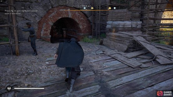 head beneath the bridge via the arch.