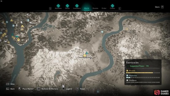 You can find an ingot at Cnuic Fhada Ruins