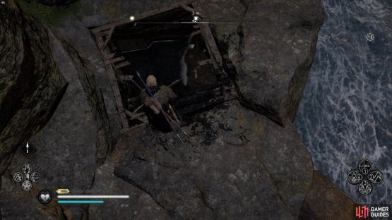 You&rsquo;ll need to explode the breakable floor covering to reach the map.