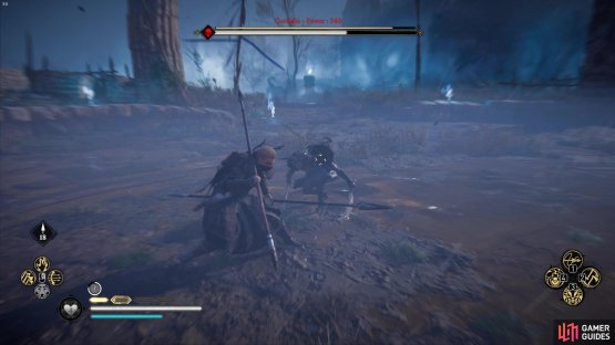 Dodging is the key to this fight