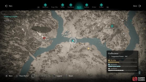 A Cosmetic Scheme can be found at a ship wreck southwest of Grenhellir Shelter