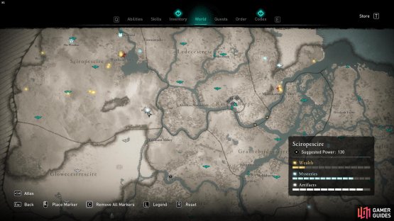 This Cursed Area is found far east of Manstone Rock