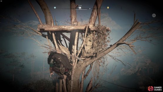 you&rsquo;ll need to climb up to reach the symbol in order to destroy it. 