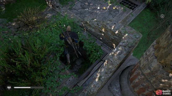 to reach it you&rsquo;ll need to find the secret opening to a tunnel system below the ruins!