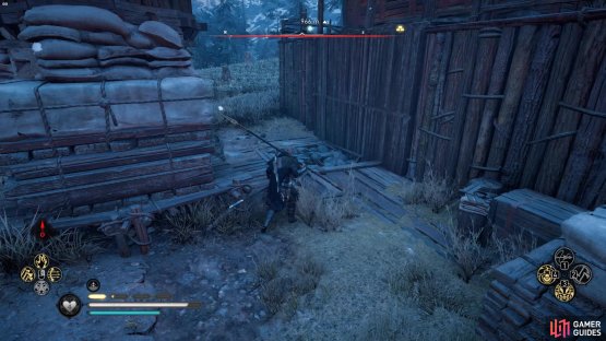 you&rsquo;ll need to explode the breakable stone barricade on the floor to reach it.