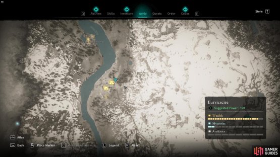 The second ingot is found in a chest beneath one of the buildings