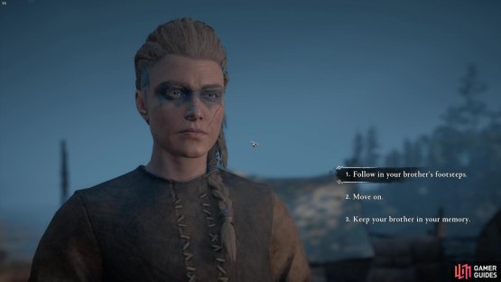 you&rsquo;ll need to speak to his sister and offer her some consolation.