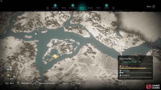 An ingot can be found east of Donecaestre