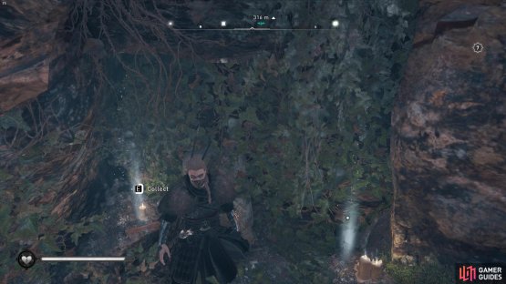 it can be located at an altar scene on a small hill.