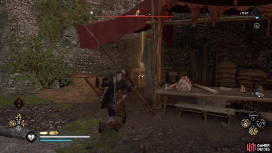 you&rsquo;ll want to fight off the enemies beforehand or sneak across the walls.