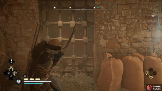 but to get to it you&rsquo;ll need to shoot the pots that are blocking the moveable barricade from shifting.
